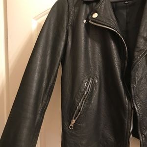 Madewell Washed Leather Motorcycle Jacket